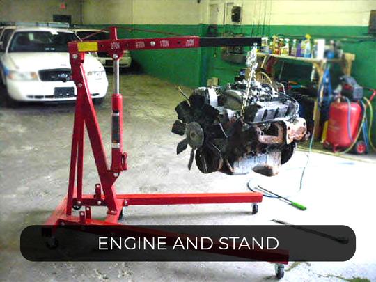 Engine and Stand