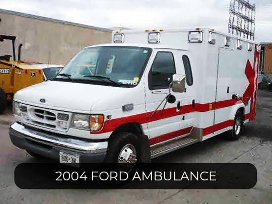 2004 Ford Ambulance 1007