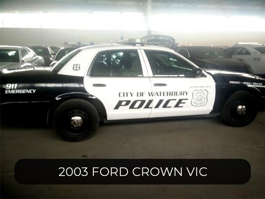 2003 Ford Crown Vic ID# 144