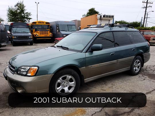 2001 Subaru Outback ID# 437