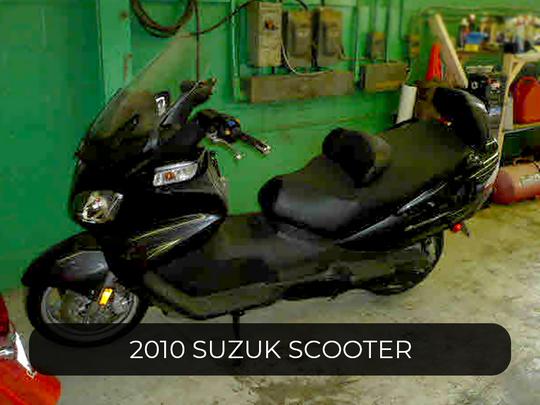2010 Suzuk Scooter ID# 1143