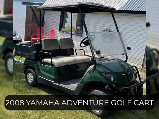 2008 Yamaha Adventure Golf Cart
