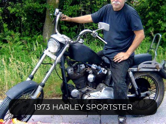 1973 Harley Sportster ID# 1114