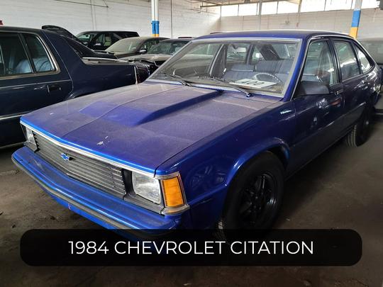1984 Chevrolet Citation ID# 400