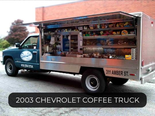 2003 Chevrolet Coffee Truck ID# 1286