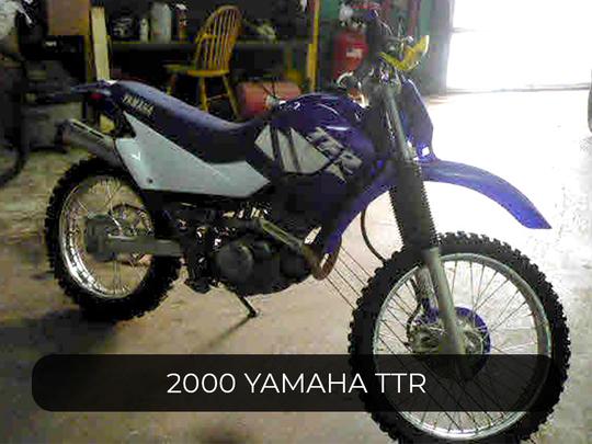 2000 Yamaha TTR ID# 1127