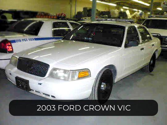 2003 Ford Crown Vic ID# 34