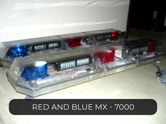 Red and Blue MX - 7000