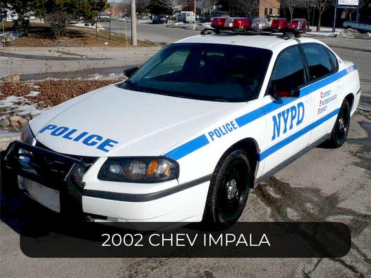 2002 Chev Impala ID# 139
