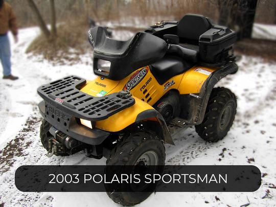 2003 Polaris Sportsman ID# 1287