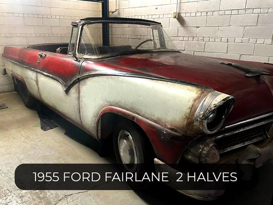 1955 Ford Fairlane  2 halves