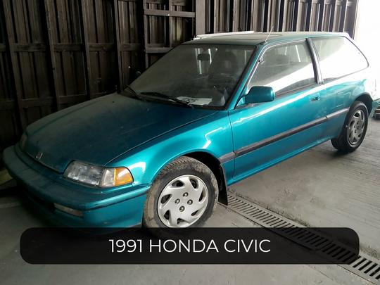 1991 Honda Civic ID# 185