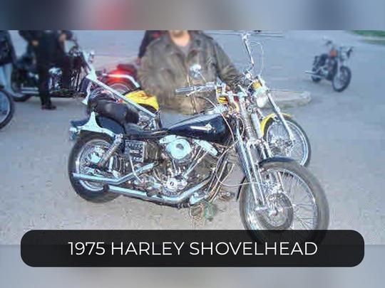 1975 Harley Shovelhead ID# 1115
