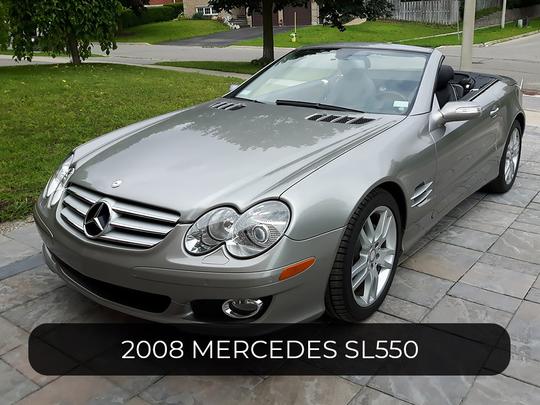 2008 Mercedes S SL550