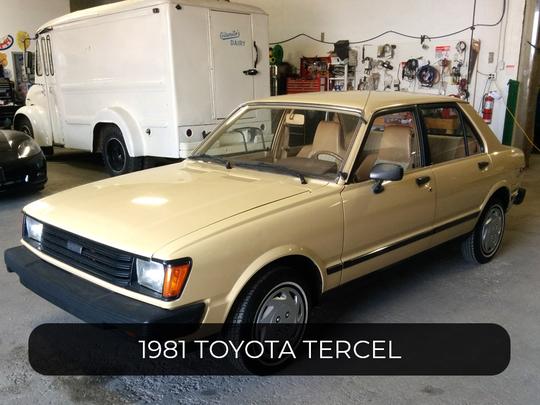 1981 Toyota Tercel ID# 102