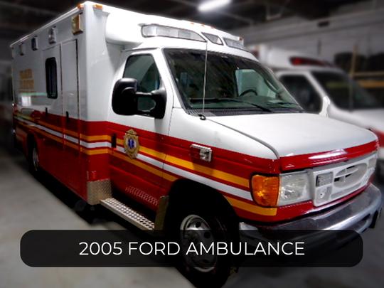 2005 Ford Ambulance ID# 138