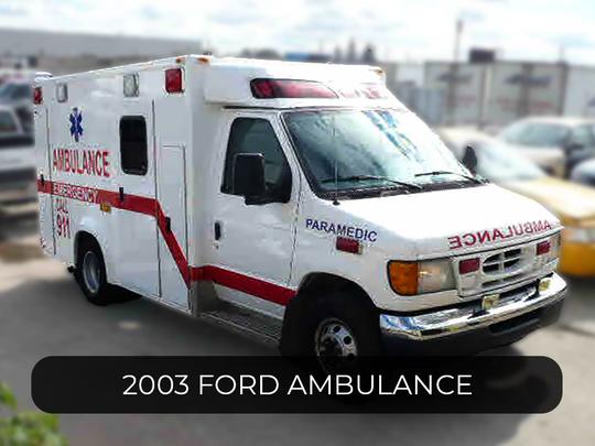 2003 Ford Ambulance ID# 170
