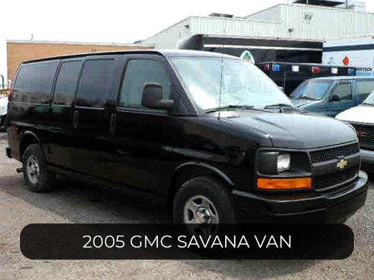 2005 GMC Savana Van ID# 81