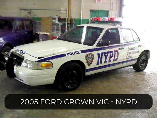 2005 Ford Crown Vic - NYPD  ID# 1173